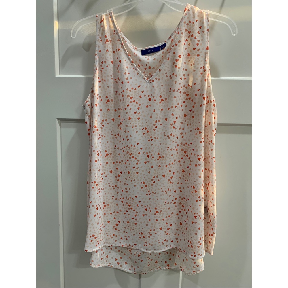Womens Apt 9 top. Size large